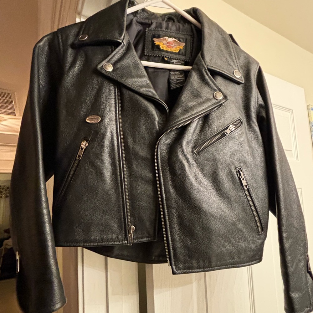 Women’s Harley Davidson leather jacket
